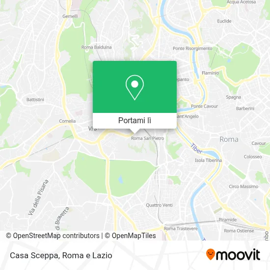 Mappa Casa Sceppa
