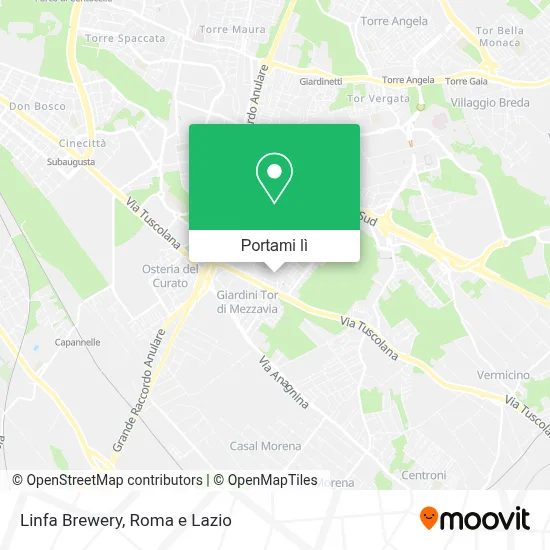 Mappa Linfa Brewery