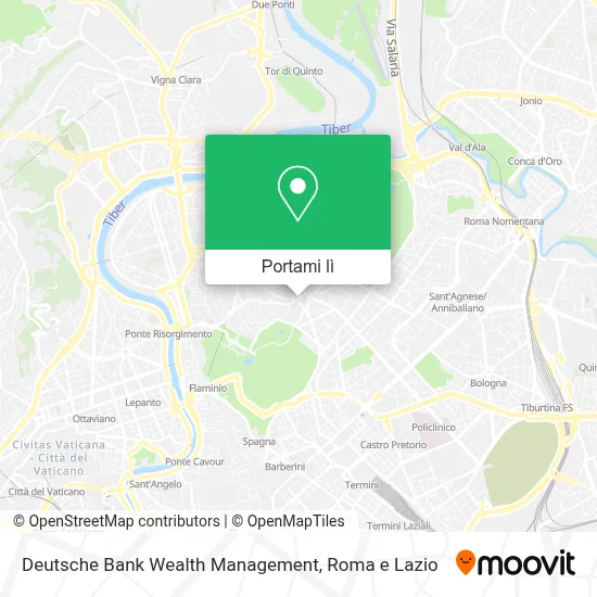 Mappa Deutsche Bank Wealth Management