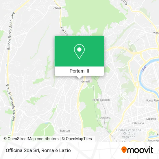 Mappa Officina Sda Srl