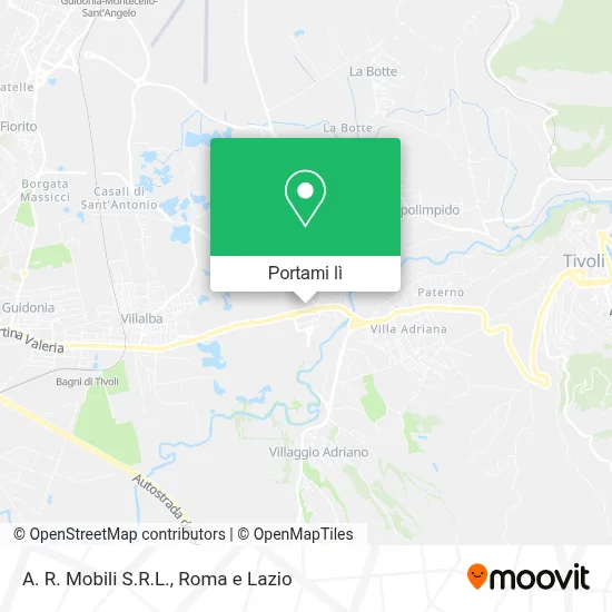 Mappa A. R. Mobili S.R.L.
