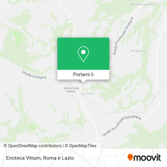 Mappa Enoteca Vinum