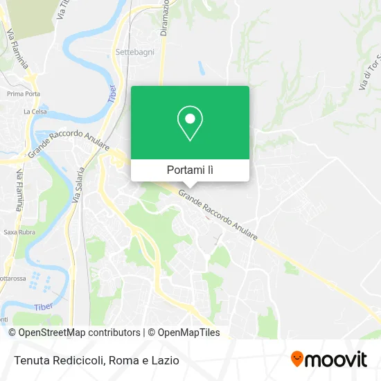Mappa Tenuta Redicicoli