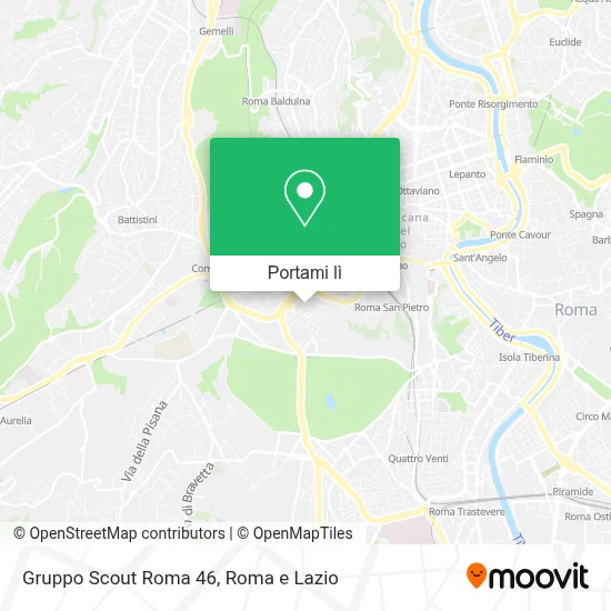 Mappa Gruppo Scout Roma 46