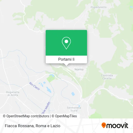 Mappa Fiacca Rossana