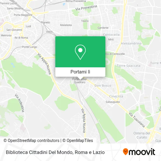 Mappa Biblioteca Cittadini Del Mondo