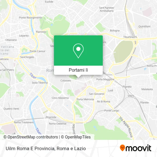 Mappa Uilm Roma E Provincia