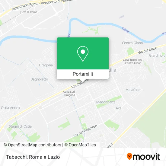 Mappa Tabacchi