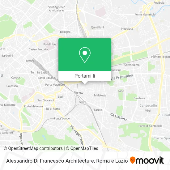 Mappa Alessandro Di Francesco Architecture