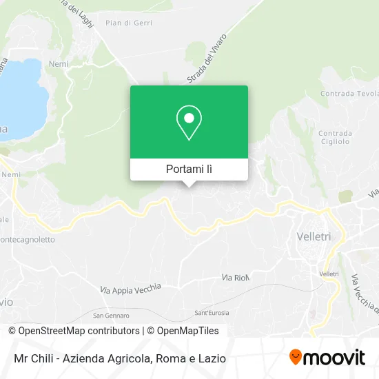 Mappa Mr Chili - Azienda Agricola