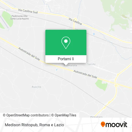 Mappa Medison Ristopub
