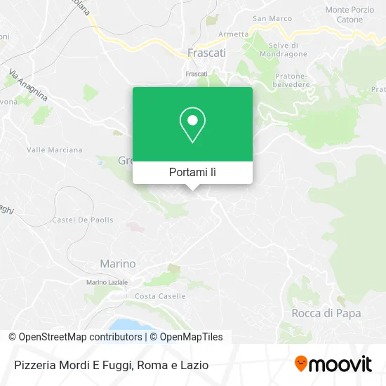 Mappa Pizzeria Mordi E Fuggi