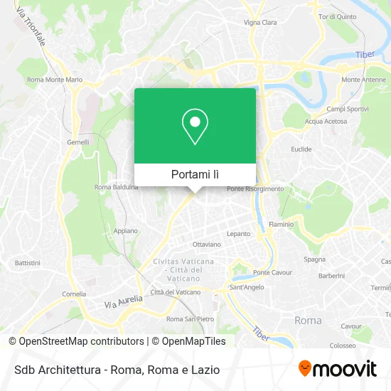 Mappa Sdb Architettura - Roma
