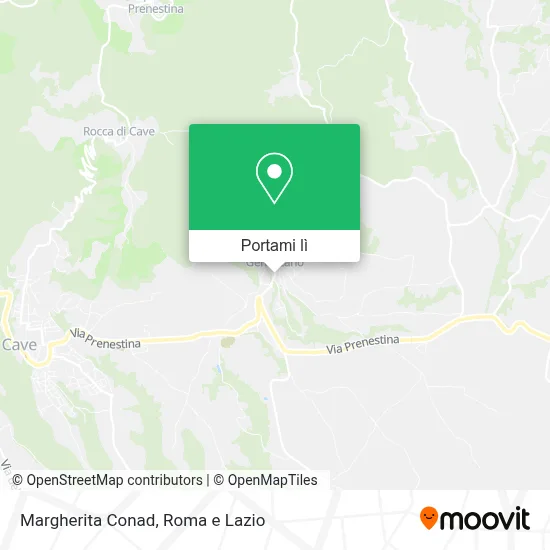 Mappa Margherita Conad