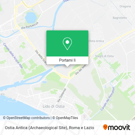Mappa Ostia Antica (Archaeological Site)