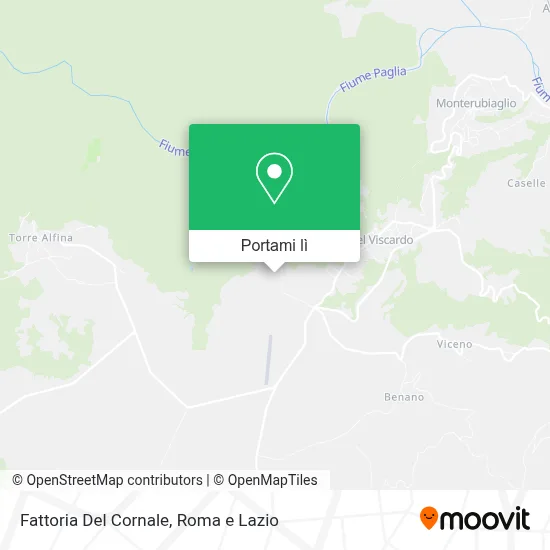 Mappa Fattoria Del Cornale