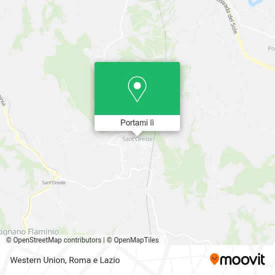 Mappa Western Union