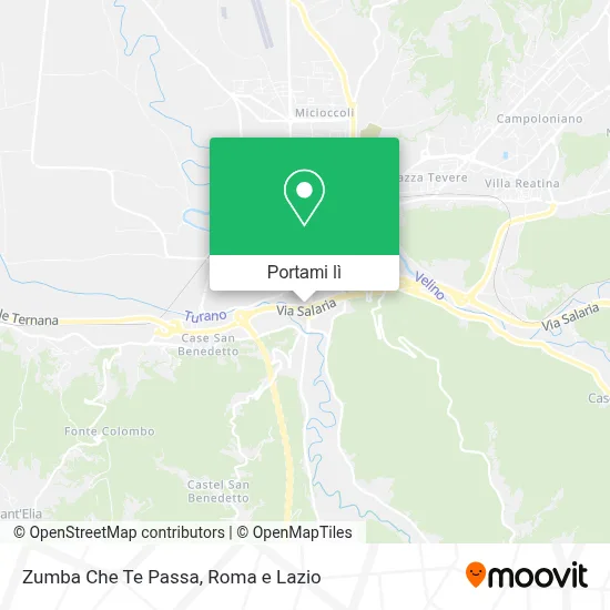 Mappa Zumba Che Te Passa