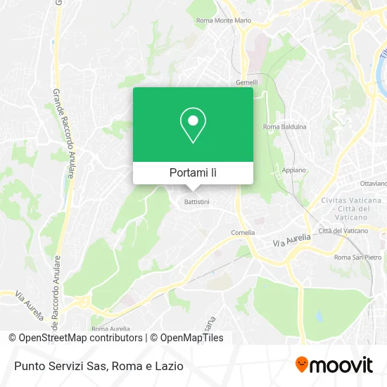 Mappa Punto Servizi Sas
