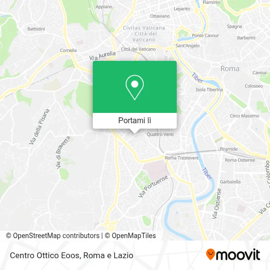 Mappa Centro Ottico Eoos