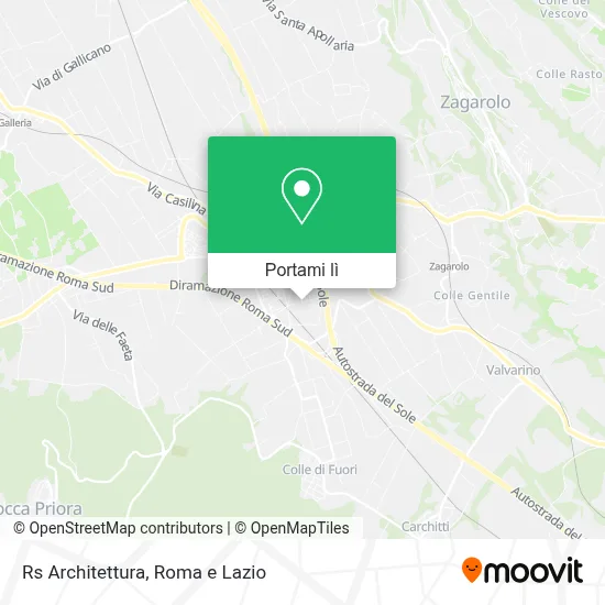 Mappa Rs Architettura