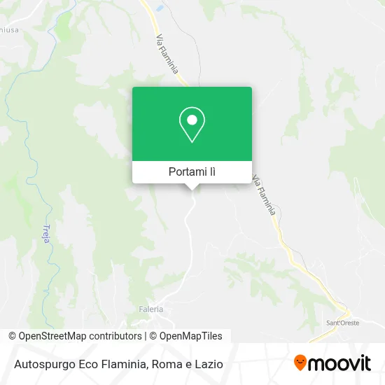 Mappa Autospurgo Eco Flaminia