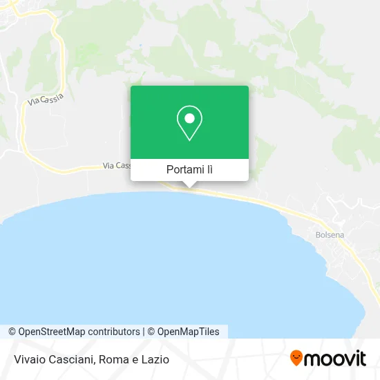 Mappa Vivaio Casciani