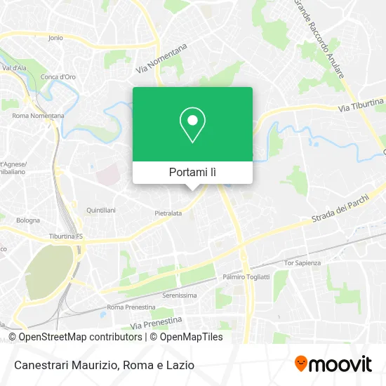 Mappa Canestrari Maurizio