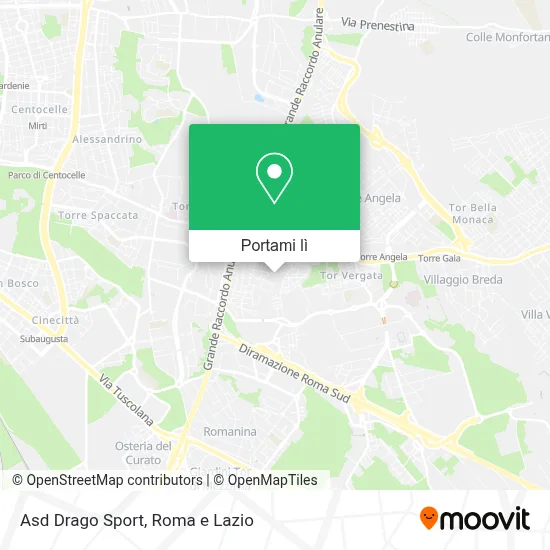 Mappa Asd Drago Sport