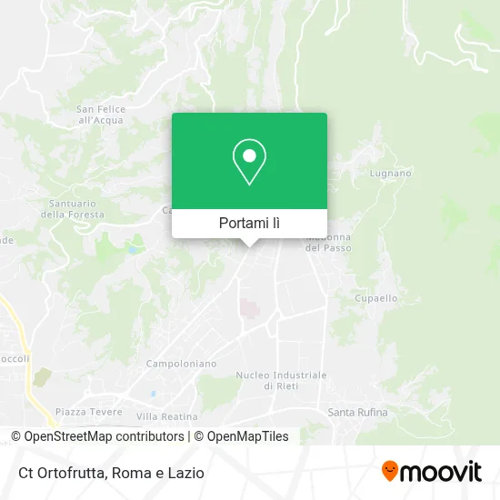Mappa Ct Ortofrutta