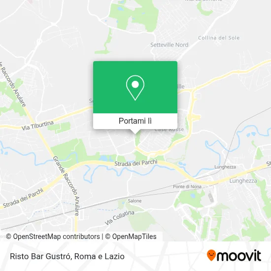 Mappa Risto Bar Gustró