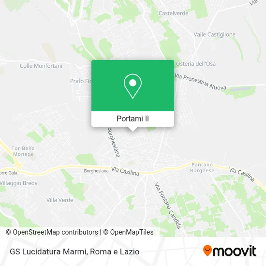 Mappa GS Lucidatura Marmi