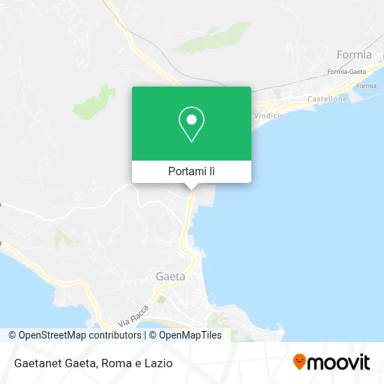 Mappa Gaetanet Gaeta