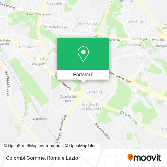 Mappa Colombi Gomme