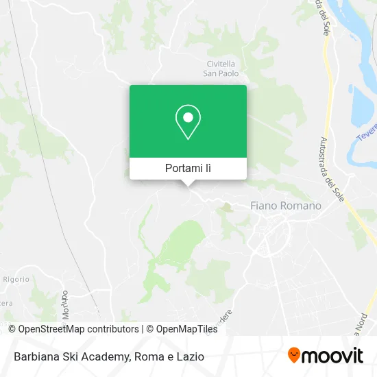 Mappa Barbiana Ski Academy