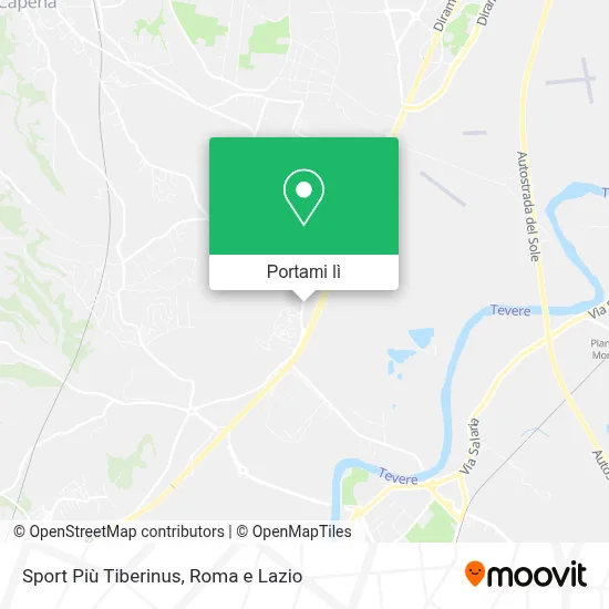 Mappa Sport Più Tiberinus