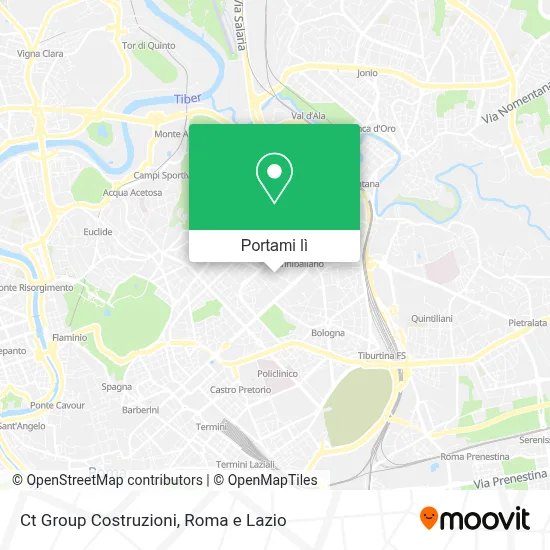 Mappa Ct Group Costruzioni