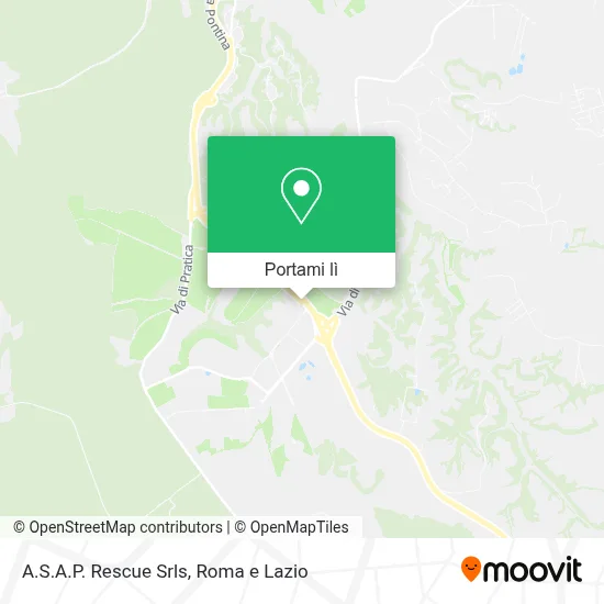Mappa A.S.A.P. Rescue Srls