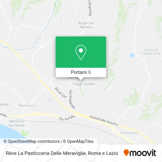 Mappa Rêve  La Pasticceria Delle Meraviglie