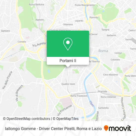 Mappa Iallongo Gomme - Driver Center Pirelli
