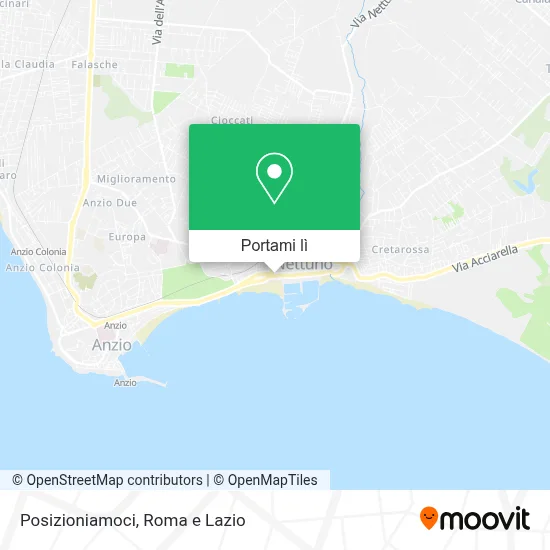 Mappa Posizioniamoci
