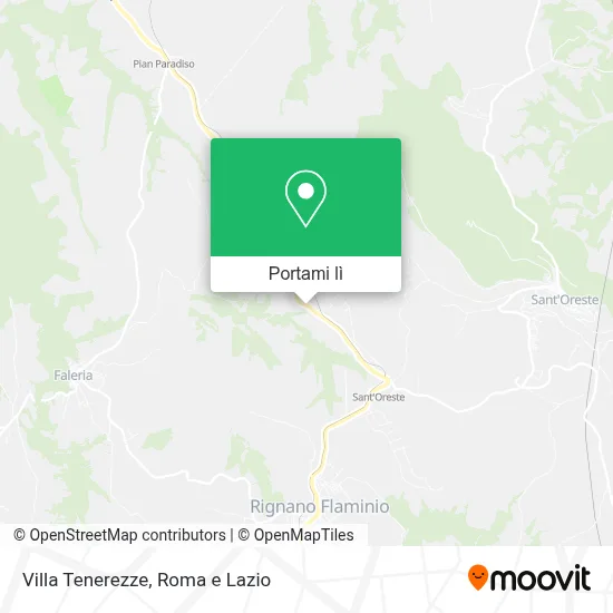 Mappa Villa Tenerezze