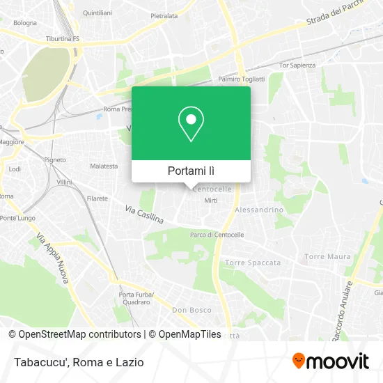Mappa Tabacucu'