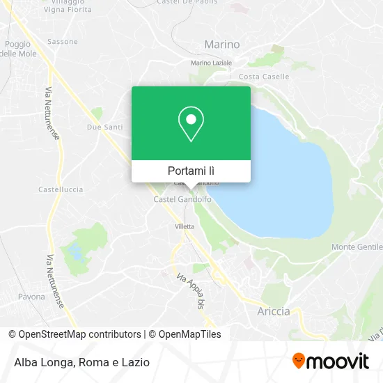 Mappa Alba Longa