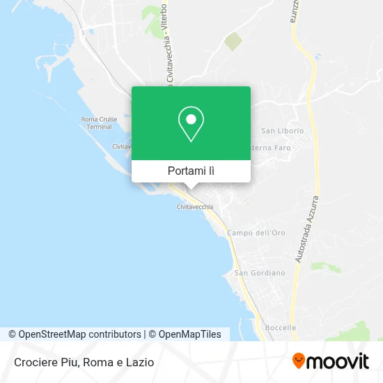 Mappa Crociere Piu