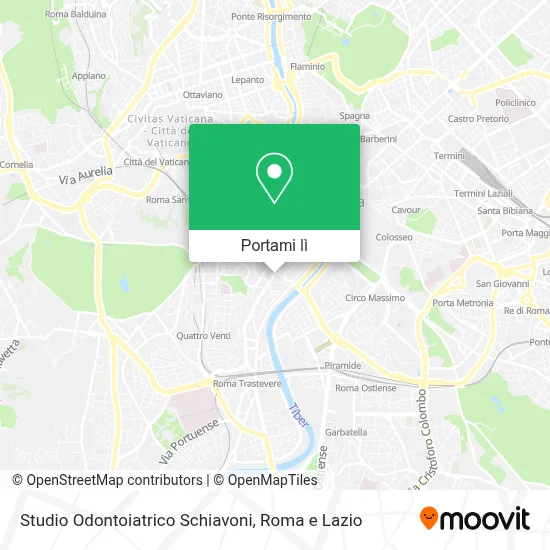 Mappa Studio Odontoiatrico Schiavoni