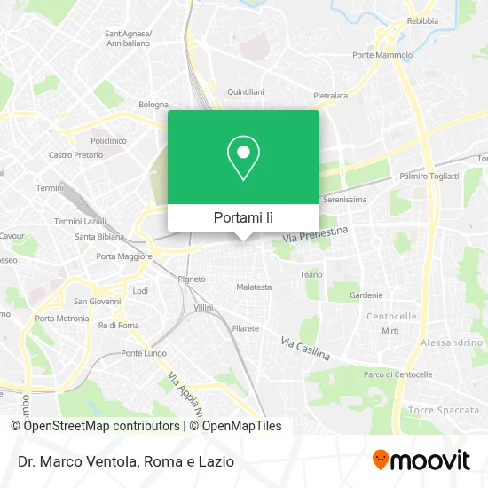 Mappa Dr. Marco Ventola