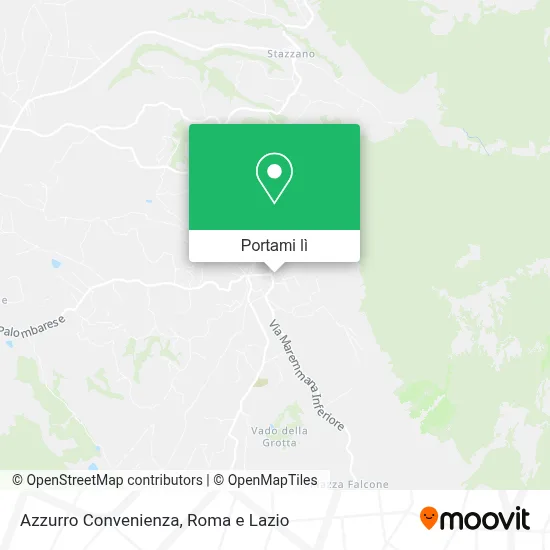 Mappa Azzurro Convenienza