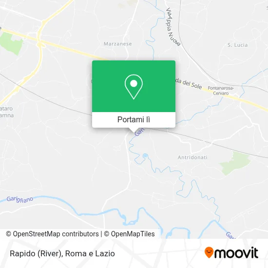 Mappa Rapido (River)