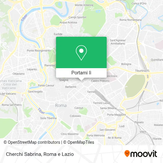 Mappa Cherchi Sabrina